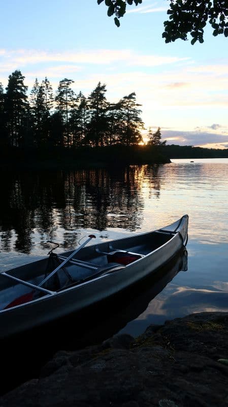Été Actif - Descente en canoë nocturne Canoës APA - COMPLET